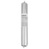 Mastic-colle polyuréthane gris pour carrosserie APP PU 50 FC - Prise rapide, sachet, 600 ml