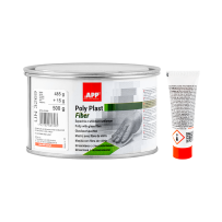 Mastic polyester 2K renforcé fibres de verre courtes APP Poly Plast Fiber