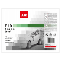 Bâche de protection peinture 4 µm – APP F LD (1 pièce)