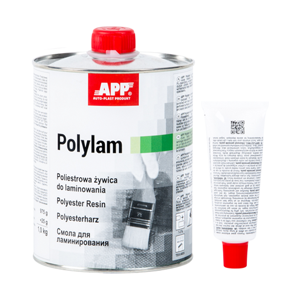 Résine polyester stratification et durcisseur – APP Polylam