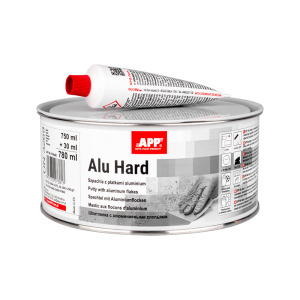 Mastic aluminium carrosserie 2K anti-corrosion – APP Alu Hard 0,75 L