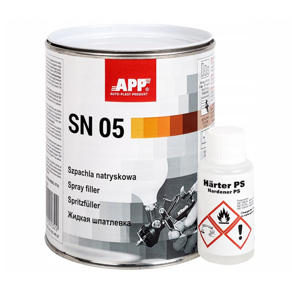 Mastic polyester projetable 2K – APP SN 05