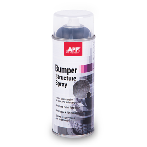 Peinture structurée pare-chocs et plastiques – APP Bumper Paint Structure Spray 400 ml