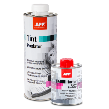 Revêtement PU structuré 2K teintable – APP Tint Predator 3:1 + Harter