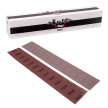Bande abrasive en maille auto-agrippante NTools DWS - Compatible avec l’aspiration des poussières, 50 pcs
