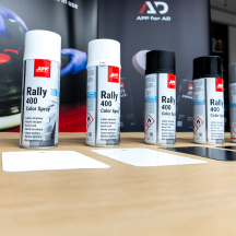 Lot de Bombe de peinture APP Rally - Peinture acrylique, 400 ml