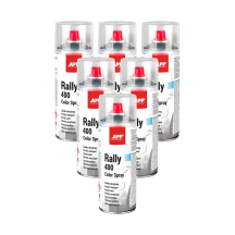Lot de Bombe de peinture APP Rally - Peinture acrylique, 400 ml