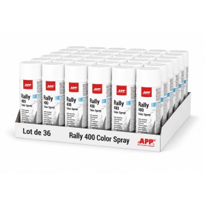 Lot de Bombe de peinture APP Rally - Peinture acrylique, 400 ml