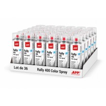 Lot de Bombe de peinture APP Rally - Peinture acrylique, 400 ml