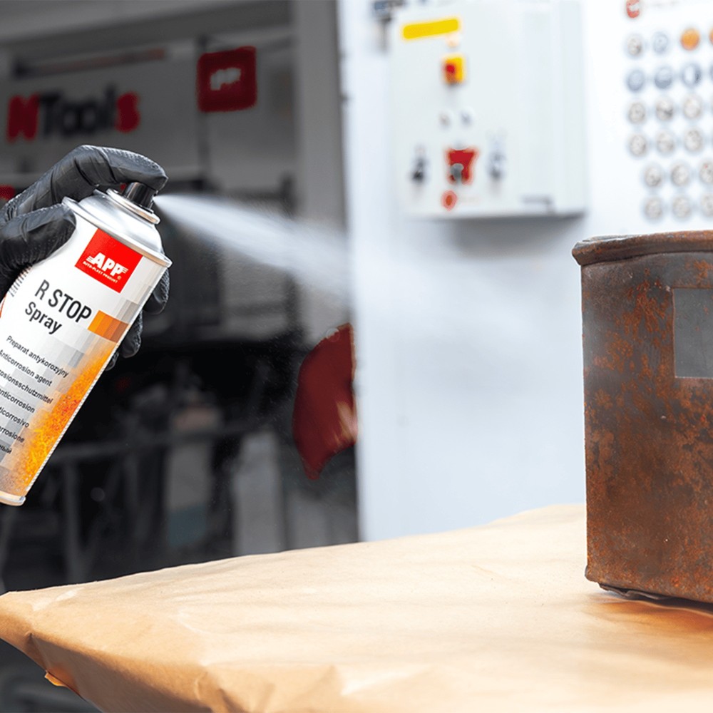 Traitement anticorrosion en bombe APP R STOP Spray - Pénétrant, stoppe ...