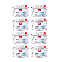 Lot de 8 Mastic polyester universel APP Premia - Polyvalent, facile à modeler, 1,8 kg