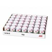 Lot de 42 Mastic fibre de verre APP Fiber - Pour fortes irrégularités, résistance mécanique élevée, 140 ml
