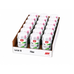 Lot de Mastic fibre de verre APP Fiber - Pour fortes irrégularités, résistance mécanique élevée