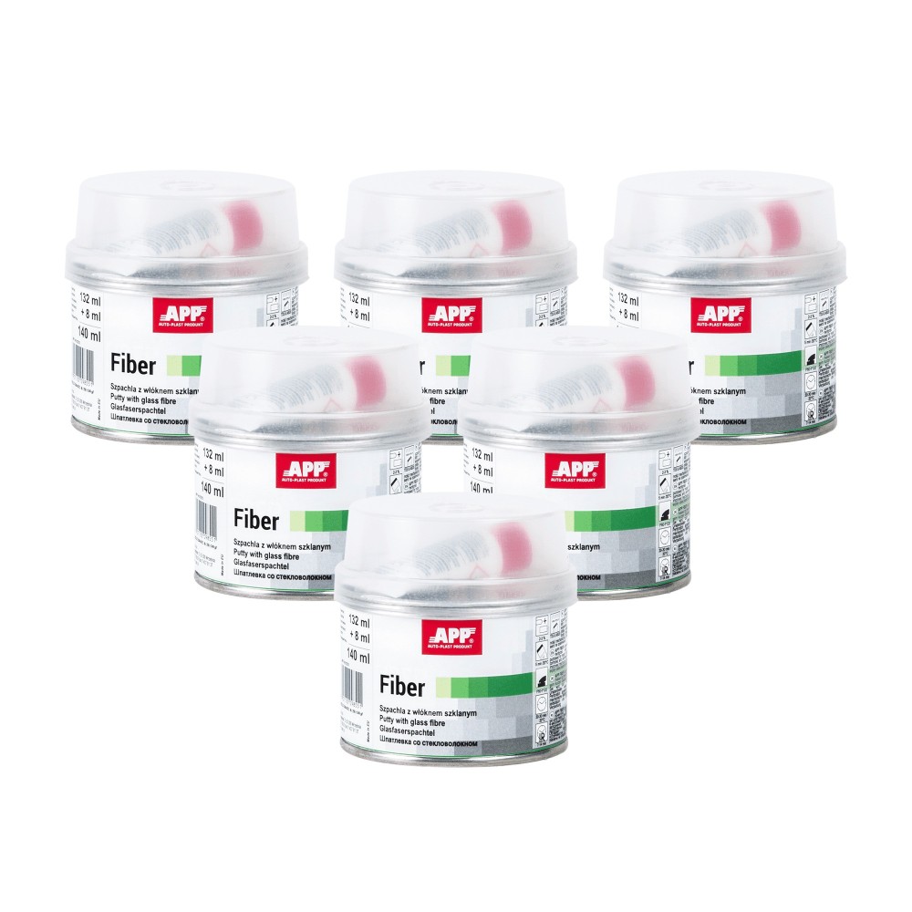 Lot de Mastic fibre de verre APP Fiber - Pour fortes irrégularités, résistance mécanique élevée