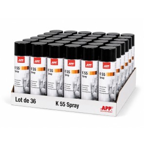 Lot de Colle universelle en bombe APP K55 Spray - Application précise, prise rapide, 400 ml