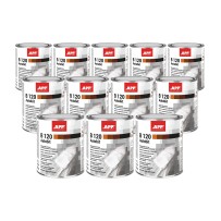 Lot de 12 Protection bitumineuse  APP B120 Autobit - Anticorrosion, insonorisante, au pinceau pour soubassements, 1,3 kg