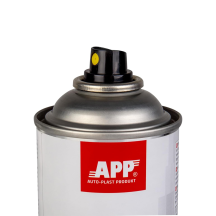 Lot de Peinture haute température noire en bombe APP L 650°C Black Spray - Résiste jusqu’à 650°C, sans primaire, 400 ml