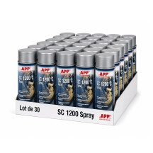Lot de Graisse céramique en bombe APP SC 1200 Spray - Anticorrosion, résiste jusqu’à 1200°C, 400 ml