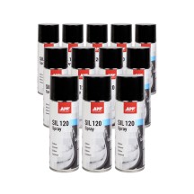 Lot de Lubrifiant silicone en bombe APP SIL 120 - Antistatique, protège de l’humidité, 400 ml