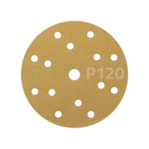 Disque abrasif auto-agrippant Ø150 mm NTools HMF 7 - 15 trous, anti-encrassement, lot de 10