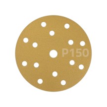 Disque abrasif auto-agrippant Ø150 mm NTools HMF 7 - 15 trous, anti-encrassement, lot de 10