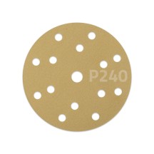 Disque abrasif auto-agrippant Ø150 mm NTools HMF 7 - 15 trous, anti-encrassement, lot de 10
