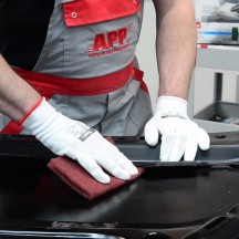 Rouleau de non-tissé abrasif APP WSR 222 - Anti-encrassement, pour zones difficiles d’accès