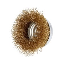 Brosse métallique NTools Wire Brush - Tige hexagonale 1/4, pour perceuse et visseuse