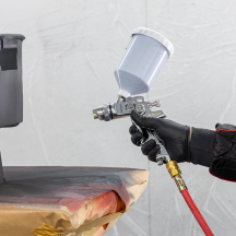 Pistolet à peinture HVLP 1,7 mm 600 ml – NTools SG 1002