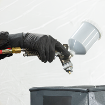 Pistolet à peinture HVLP 2,5 mm 600 ml – NTools SG 828