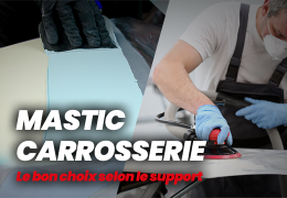 Mastic carrosserie: lequel choisir et pour quel support?
